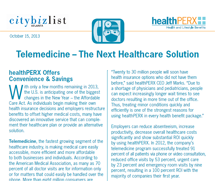 Telemedicine: The Next Healthcare Solution